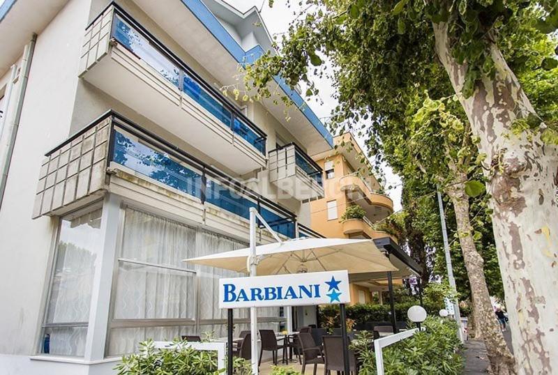 Hotel Barbiani Riccione Exteriör bild