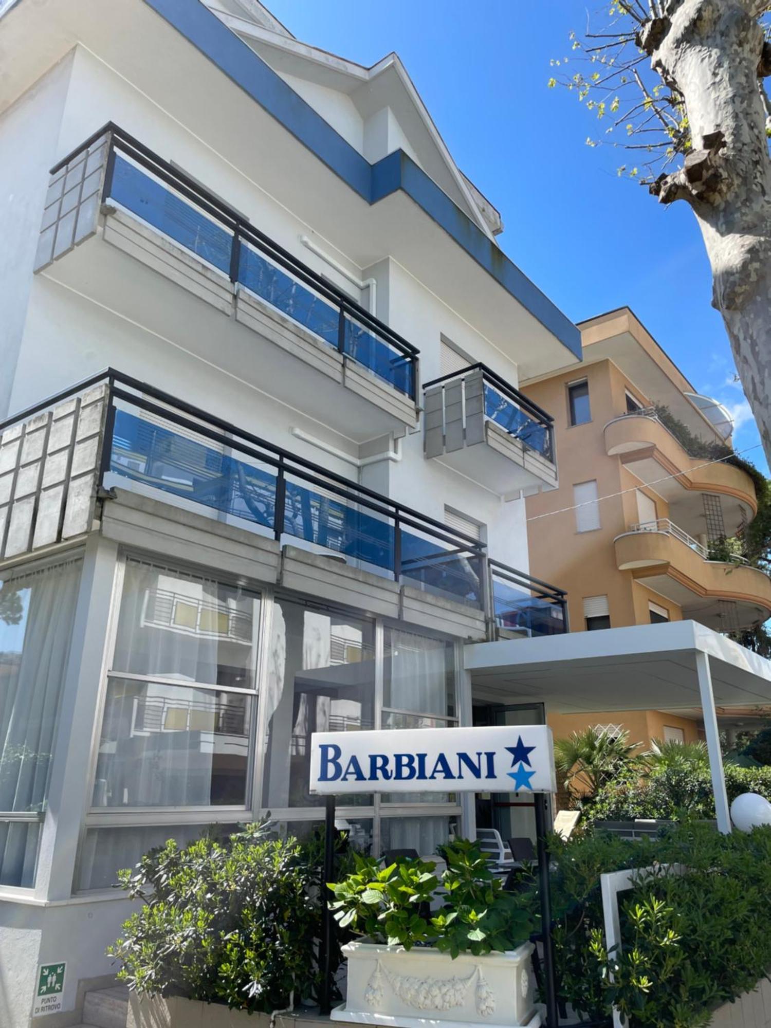 Hotel Barbiani Riccione Exteriör bild